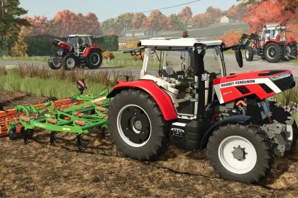 Ефективний Компактний Трактор Massey Ferguson 5S для Farming Simulator 25 — 1