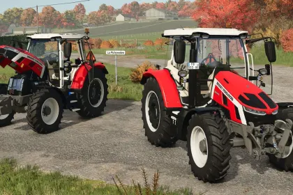 Ефективний Компактний Трактор Massey Ferguson 5S для Farming Simulator 25 — 2