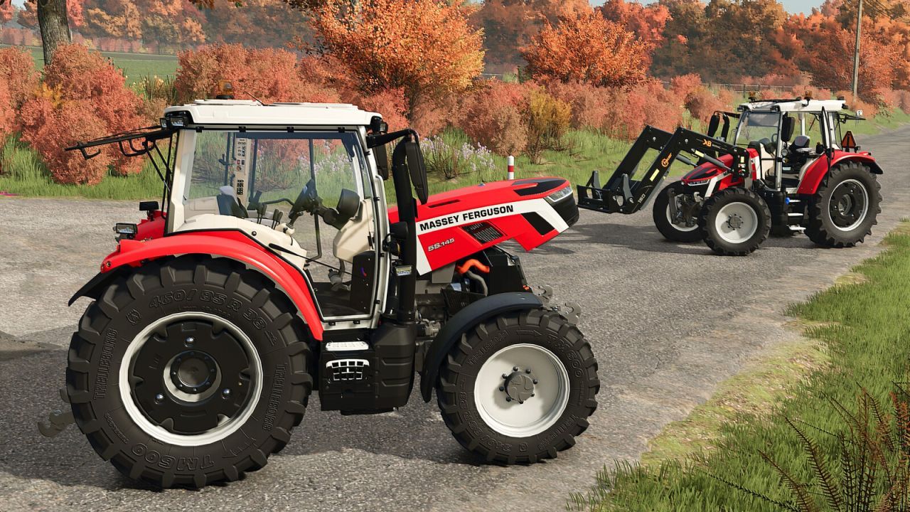 Ефективний Компактний Трактор Massey Ferguson 5S для Farming Simulator 25