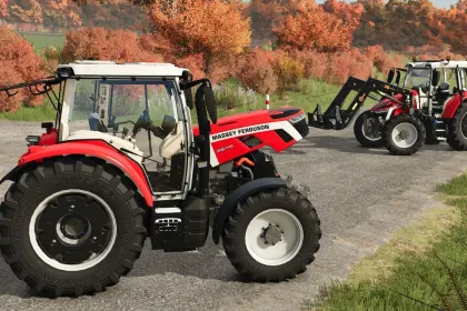 Ефективний Компактний Трактор Massey Ferguson 5S для Farming Simulator 25 — 3