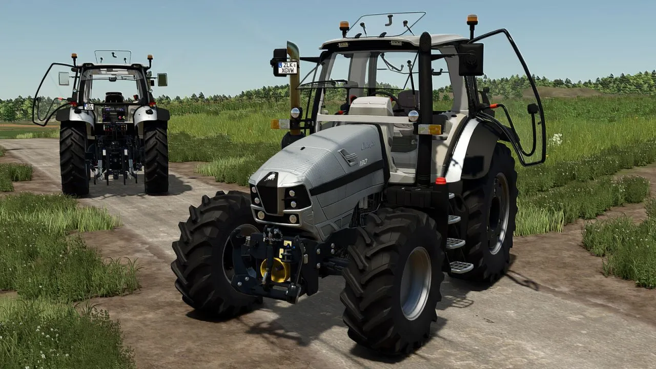Потужний Середній Трактор Lamborghini Spark 160-190 для Farming Simulator 25