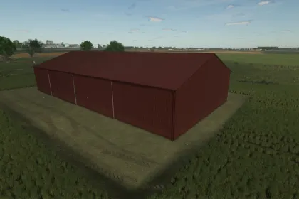 Новий Ангар Hall 30x15 для Farming Simulator 25 — Стильний Навіс для Техніки — 1