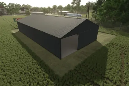 Новий Ангар Hall 30x15 для Farming Simulator 25 — Стильний Навіс для Техніки — 3