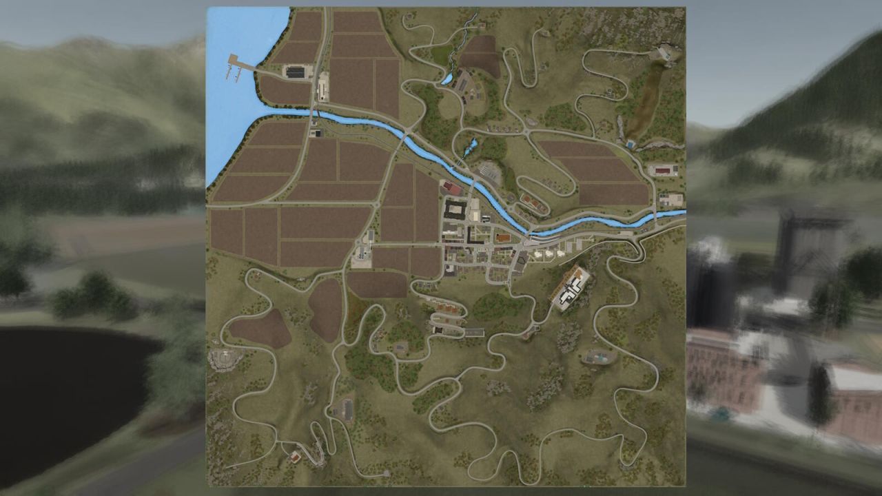 Легендарна Альпійська Карта The Alps для Farming Simulator 25 — Оновлений Erlengrat у Стилі FS25