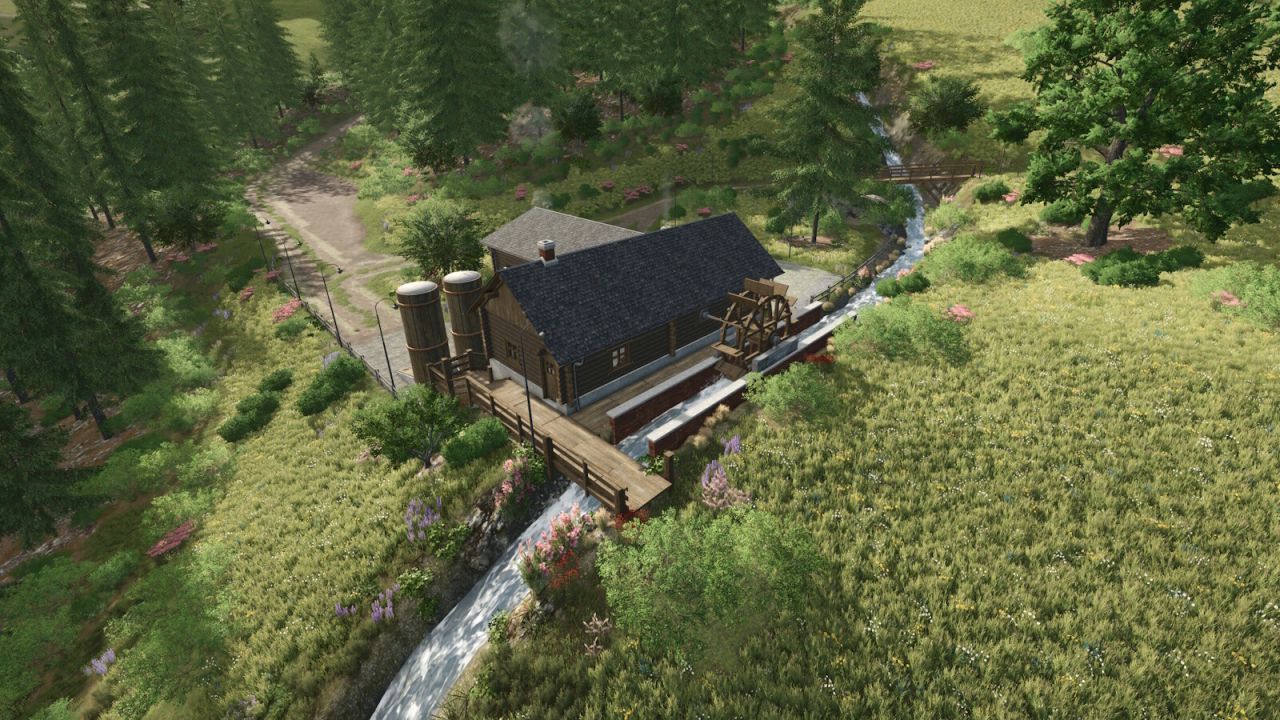 Легендарна Альпійська Карта The Alps для Farming Simulator 25 — Оновлений Erlengrat у Стилі FS25