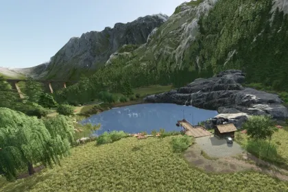 Легендарна Альпійська Карта The Alps для Farming Simulator 25 — Оновлений Erlengrat у Стилі FS25 — 6