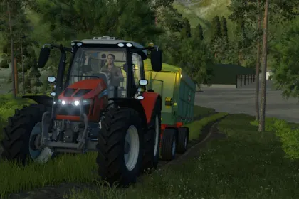 Захоплива Лісова Карта Greenwood Forest для Farming Simulator 25 — Виклик Бруду та Лісозаготівлі — 1