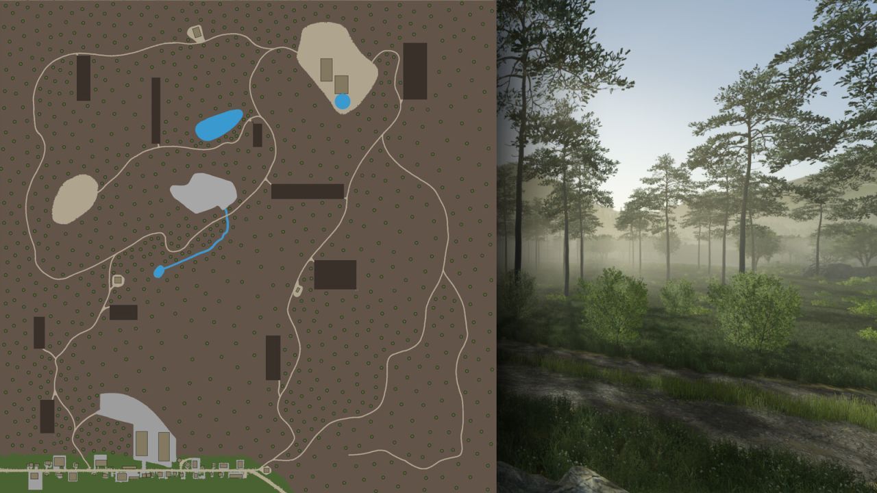 Захоплива Лісова Карта Greenwood Forest для Farming Simulator 25 — Виклик Бруду та Лісозаготівлі