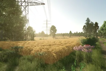 Атмосферна Польська Карта Starowies для Farming Simulator 25 — 115 Полів та Нові Виробництва — 1