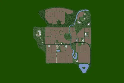 Атмосферна Польська Карта Starowies для Farming Simulator 25 — 115 Полів та Нові Виробництва — 2