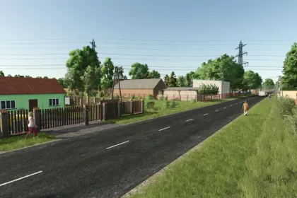 Атмосферна Польська Карта Starowies для Farming Simulator 25 — 115 Полів та Нові Виробництва — 6