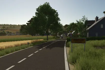 Атмосферна Карта Osweiler для Farming Simulator 25 — Люксембургські Поля та Сучасне Фермерство — 1