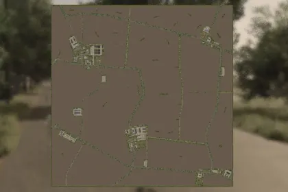 Автентична Карта Welcome To Lehndorf — Східнонімецький Колорит для Farming Simulator 25 — 2