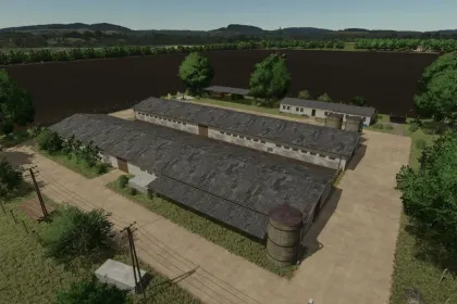 Автентична Карта Welcome To Lehndorf — Східнонімецький Колорит для Farming Simulator 25 — 6