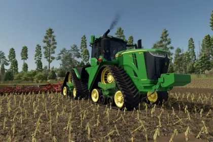 Потужний Пак John Deere 4213 Pack: Трактори 9R/9RX і Причіп для Farming Simulator 25 — 2