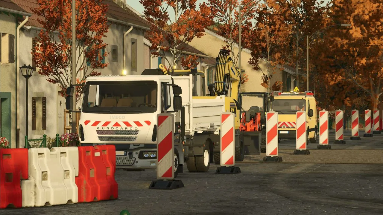 Потужна Вантажівка IVECO Eurocargo для Ландшафтних Робіт у Farming Simulator 25