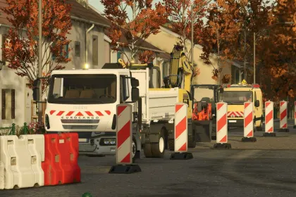 Потужна Вантажівка IVECO Eurocargo для Ландшафтних Робіт у Farming Simulator 25 — 1