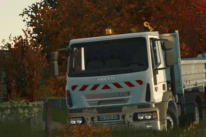 Потужна Вантажівка IVECO Eurocargo для Ландшафтних Робіт у Farming Simulator 25 — 5