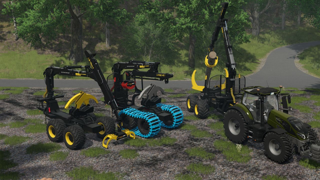 Ефективний Лісовозний Причіп Ponsse Forwarder Trailer з Clambunk для FS25