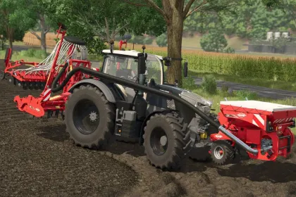 Effektives Set Kuhn HR 4004 + BTF 4000 + TF1512 — 4 m Kombination für schnelles Saatbett