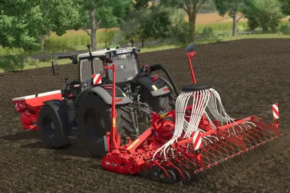 Ефективний Комплект Kuhn HR 4004 + BTF 4000 + TF1512 — 4 м Комбінація для Швидкого Посівного Ложа — 3