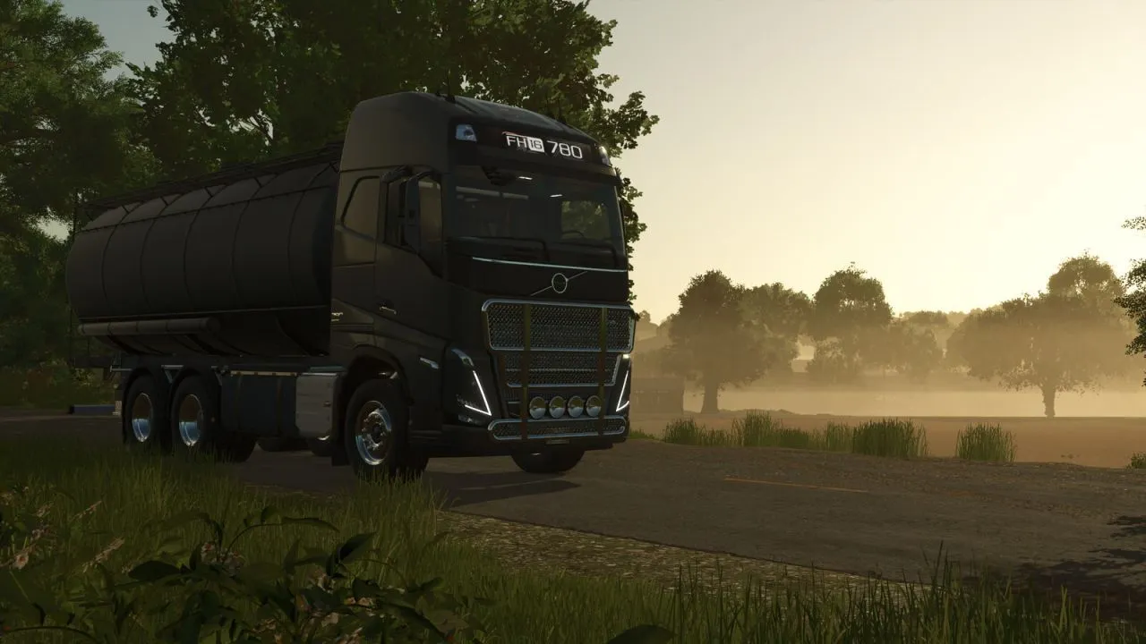 Потужна Вантажівка Volvo FH16 Tanker 600 к.с. для Перевезення Рідин у Farming Simulator 25