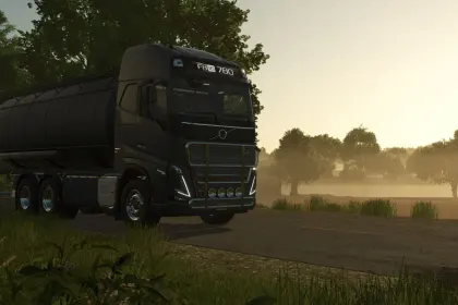Потужна Вантажівка Volvo FH16 Tanker 600 к.с. для Перевезення Рідин у Farming Simulator 25 — 1