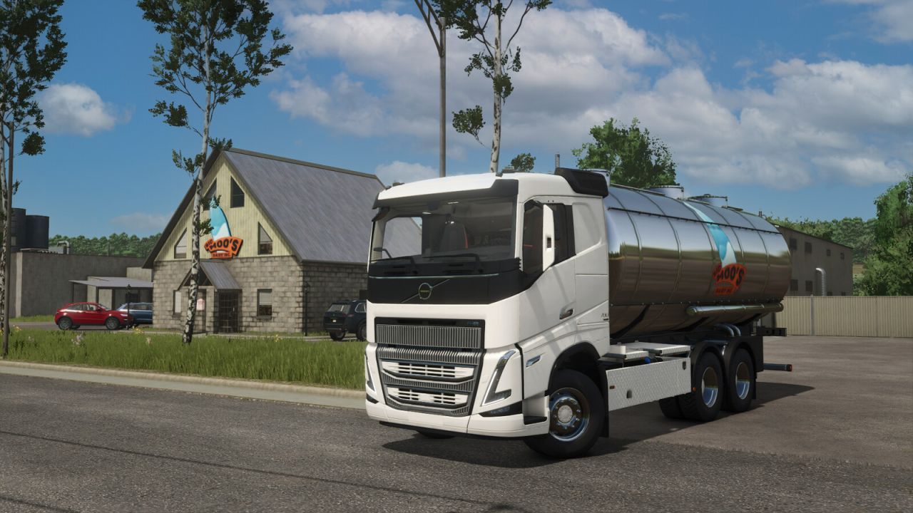 Потужна Вантажівка Volvo FH16 Tanker 600 к.с. для Перевезення Рідин у Farming Simulator 25
