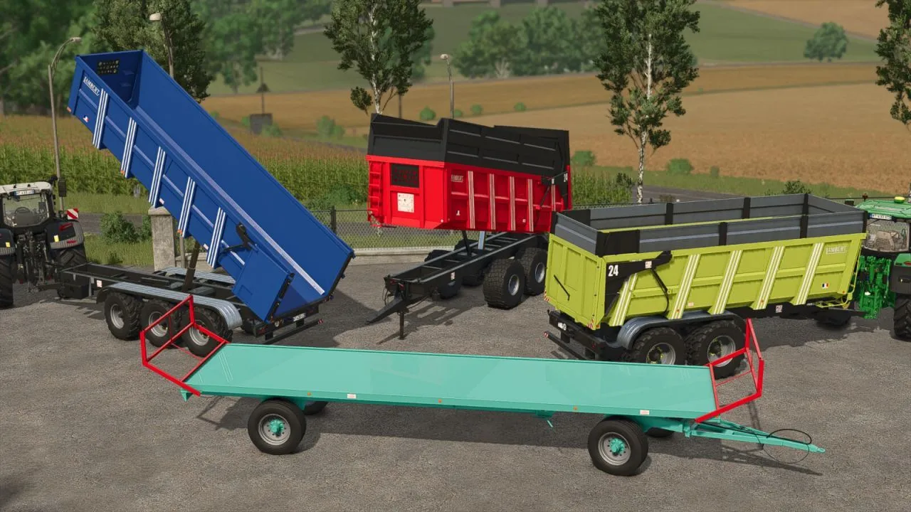 Ефективний Lambert Pack: Місткі Причепи Lambert 80-24 та Lambert 24 для Farming Simulator 25
