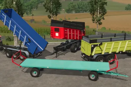 Ефективний Lambert Pack: Місткі Причепи Lambert 80-24 та Lambert 24 для Farming Simulator 25 — 1