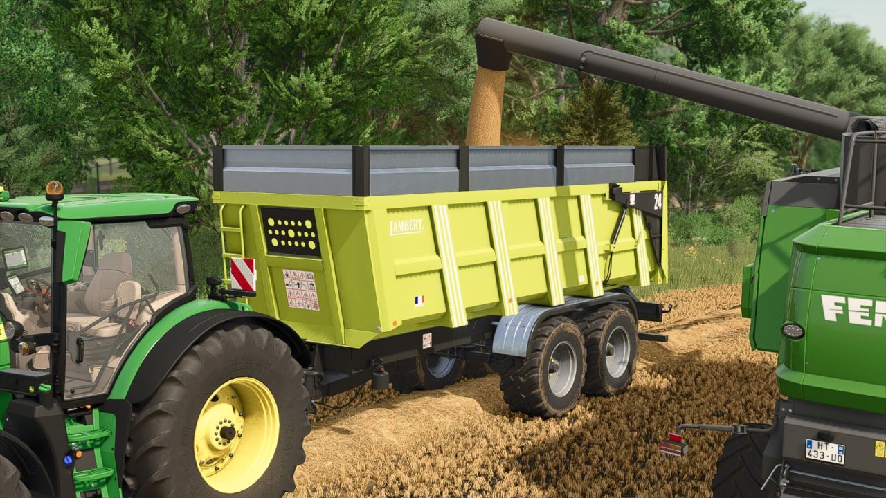 Ефективний Lambert Pack: Місткі Причепи Lambert 80-24 та Lambert 24 для Farming Simulator 25