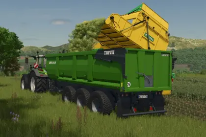 Ефективний Причіп Thievin Cortal 240-85 для Farming Simulator 25 — Велика Місткість і Надійність — 3