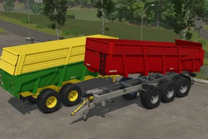 Ефективні Причепи Lizard BB18B та BB24TRD для Farming Simulator 25 — Велика Місткість і Вибір Кольору — 2