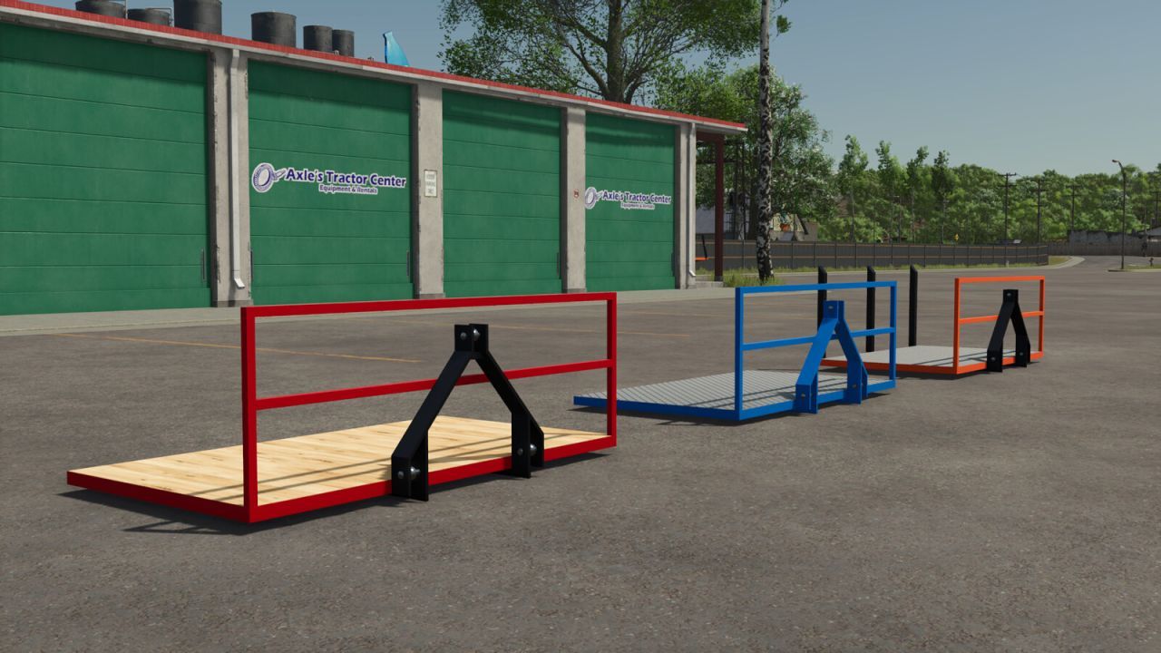 Універсальна Платформа Platform для FS25 — Швидке Перевезення Піддонів і Тюків