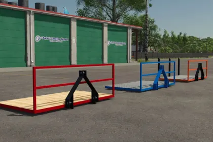 Універсальна Платформа Platform для FS25 — Швидке Перевезення Піддонів і Тюків — 1