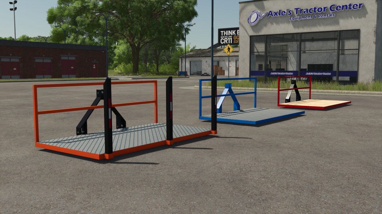 Універсальна Платформа Platform для FS25 — Швидке Перевезення Піддонів і Тюків