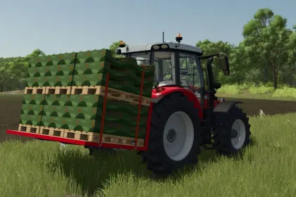 Універсальна Платформа Platform для FS25 — Швидке Перевезення Піддонів і Тюків — 6