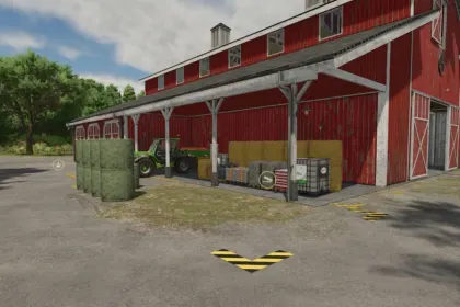 Універсальний Мод Addable Triggers для FS25 — Оживи Порожні Будівлі на Фермі