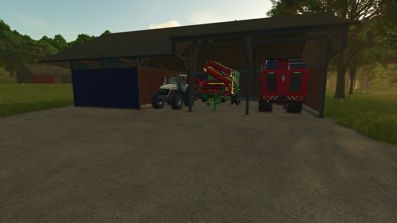 Атмосферний Пакет Старих Сараїв Old Barn Package для Реалістичної Ферми в FS25