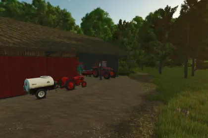 Атмосферний Пакет Старих Сараїв Old Barn Package для Реалістичної Ферми в FS25 — 3