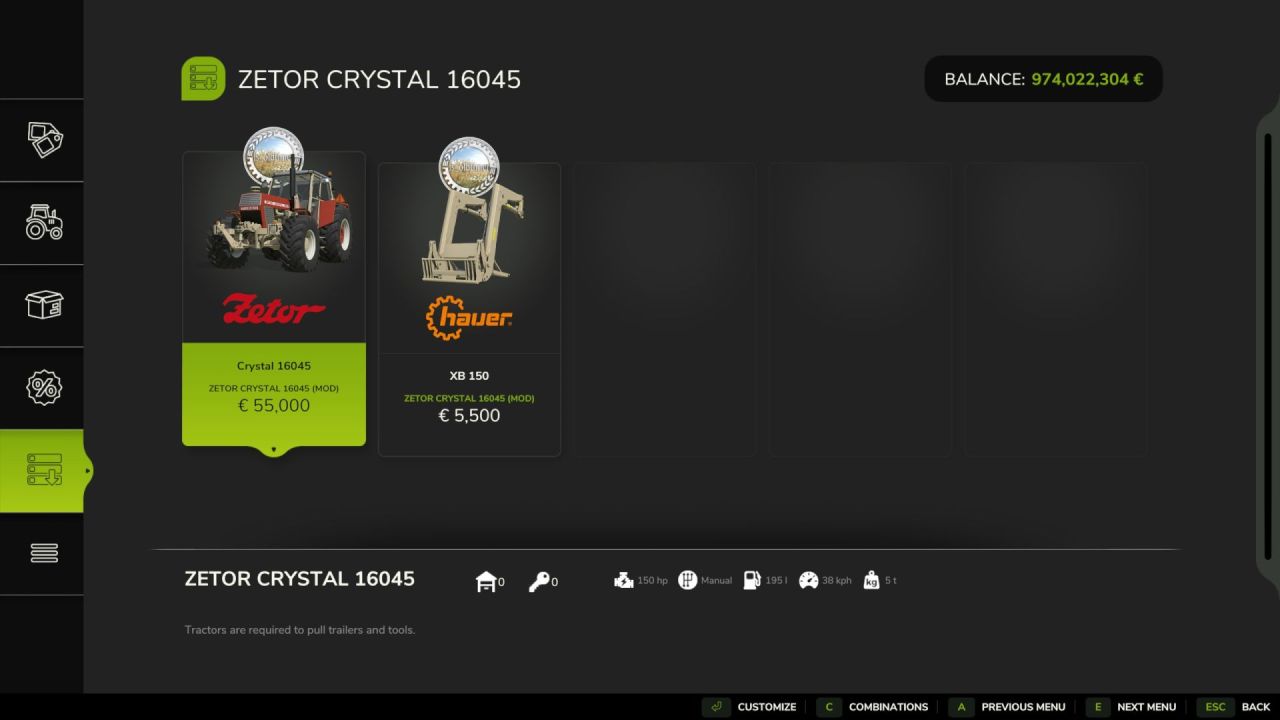 Легендарний Східний Трактор Zetor Crystal 16045 — Тюнінг, Світло та Фронтальний Навантажувач для FS25