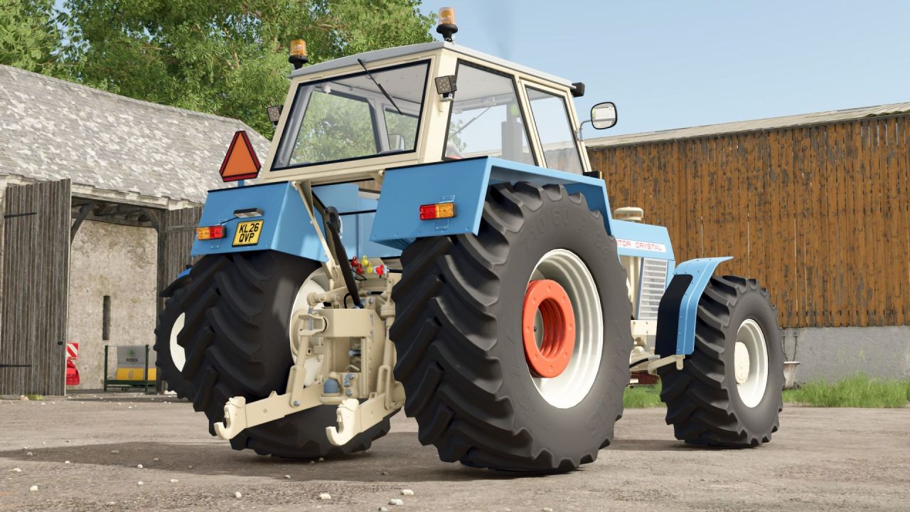 Легендарний Східний Трактор Zetor Crystal 16045 — Тюнінг, Світло та Фронтальний Навантажувач для FS25