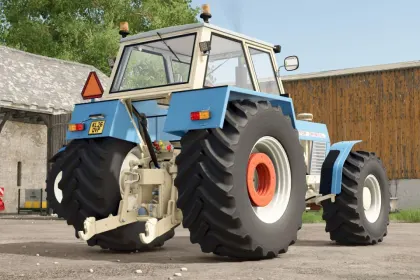 Легендарний Східний Трактор Zetor Crystal 16045 — Тюнінг, Світло та Фронтальний Навантажувач для FS25 — 5