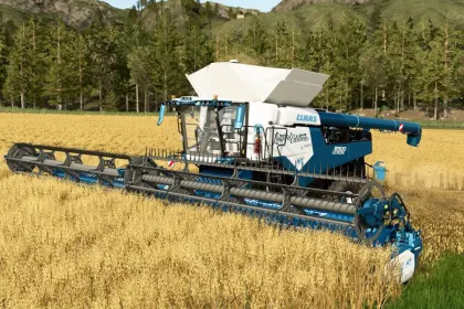 Легендарний Комбайн Claas Lexion 8900 Pack Limited Edition — Тюнінг, Більший Бункер та 45 км/год для FS25 — 1