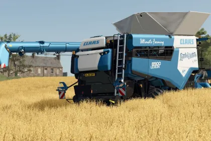 Легендарний Комбайн Claas Lexion 8900 Pack Limited Edition — Тюнінг, Більший Бункер та 45 км/год для FS25 — 5