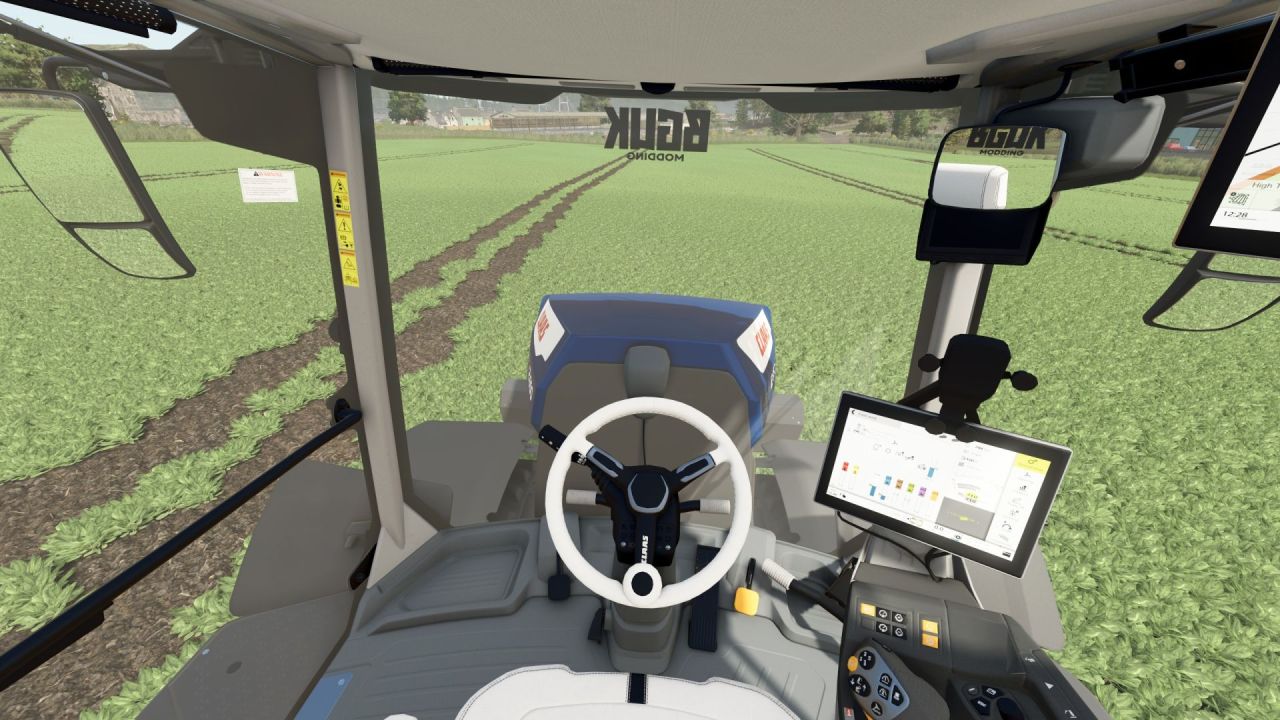 Потужний Трактор BGUK Custom Claas Xerion 12 — 2500 к.с. та Преміум Світло для FS25