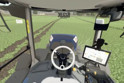 Потужний Трактор BGUK Custom Claas Xerion 12 — 2500 к.с. та Преміум Світло для FS25 — 4