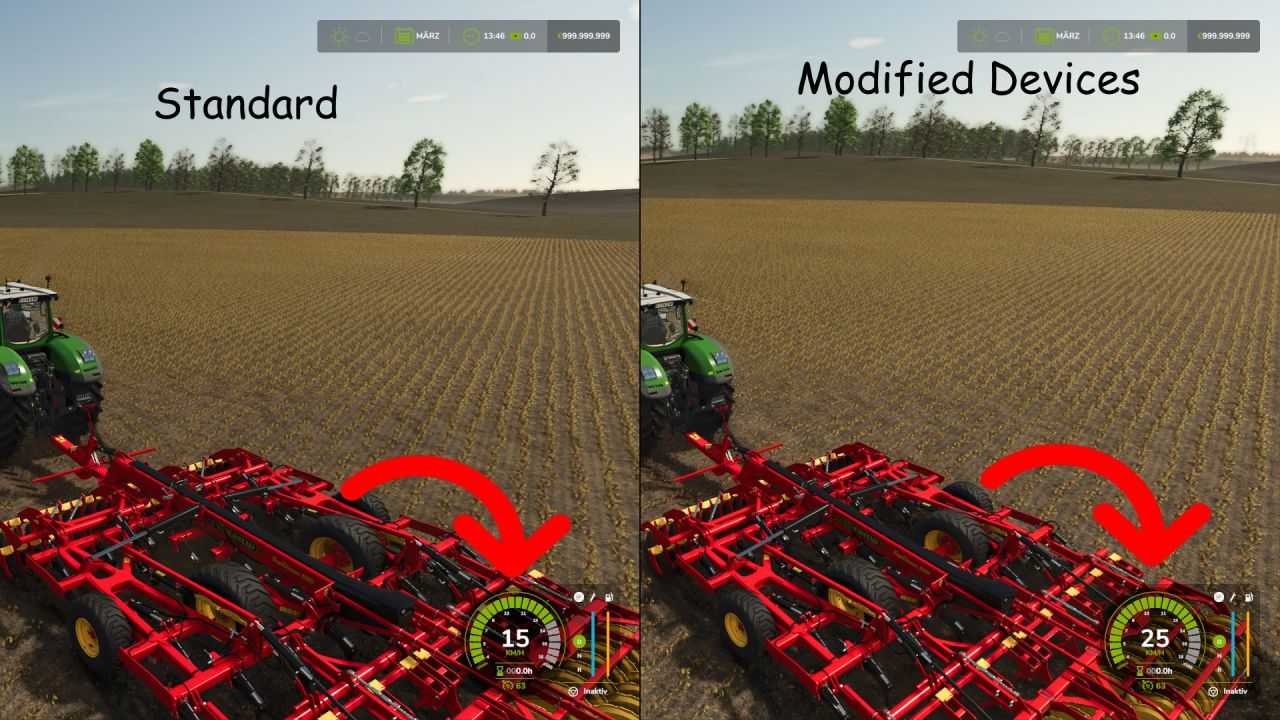 Ефективний ified Tools Pack — Прискорені Інструменти та Збільшені Ємності для Farming Simulator 25