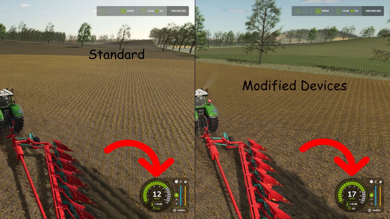 Ефективний ified Tools Pack — Прискорені Інструменти та Збільшені Ємності для Farming Simulator 25