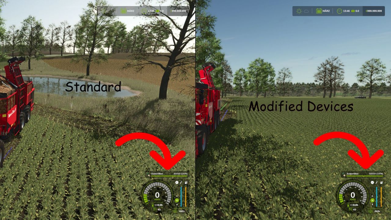 Ефективний ified Tools Pack — Прискорені Інструменти та Збільшені Ємності для Farming Simulator 25